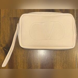 VALENTINO - Small Ivory Cosmetic Pouch NEW!